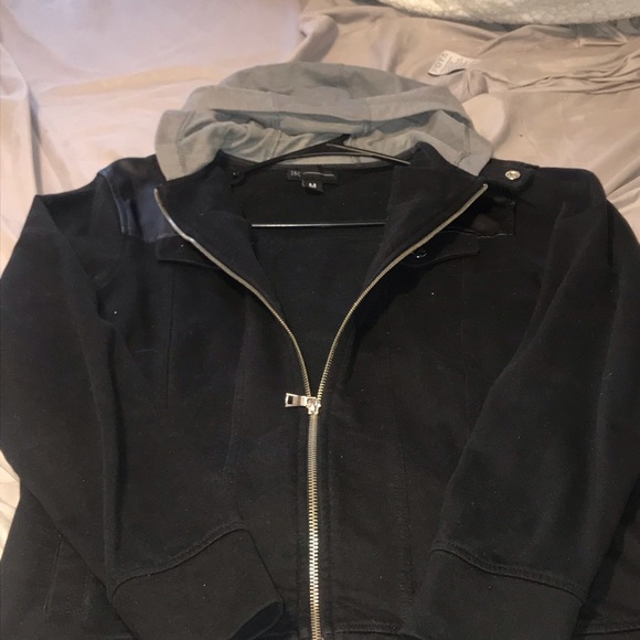 INC t-shirt shirt material jacket - Picture 3 of 6